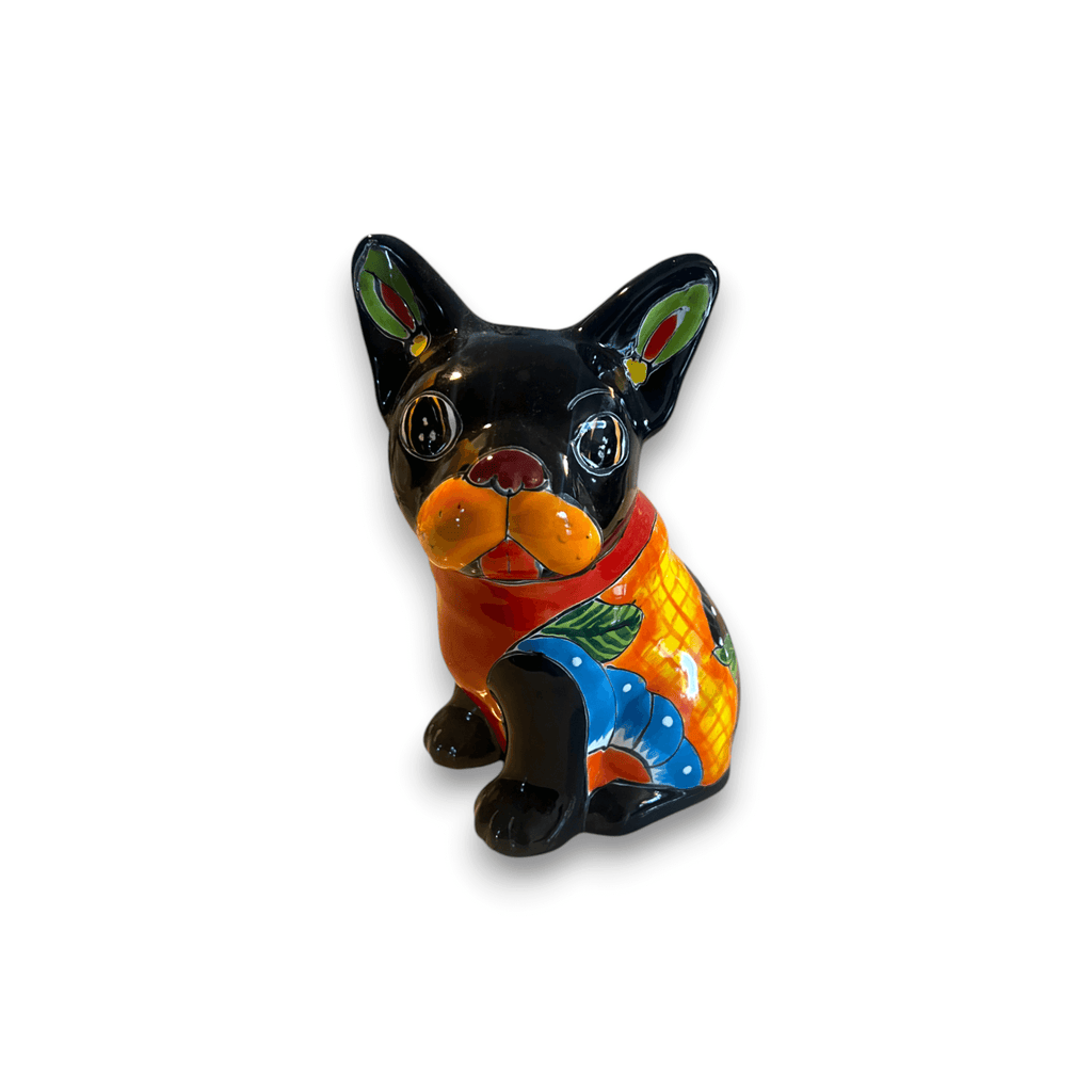 Talavera Statue | Medium Talavera French Bulldog Statue