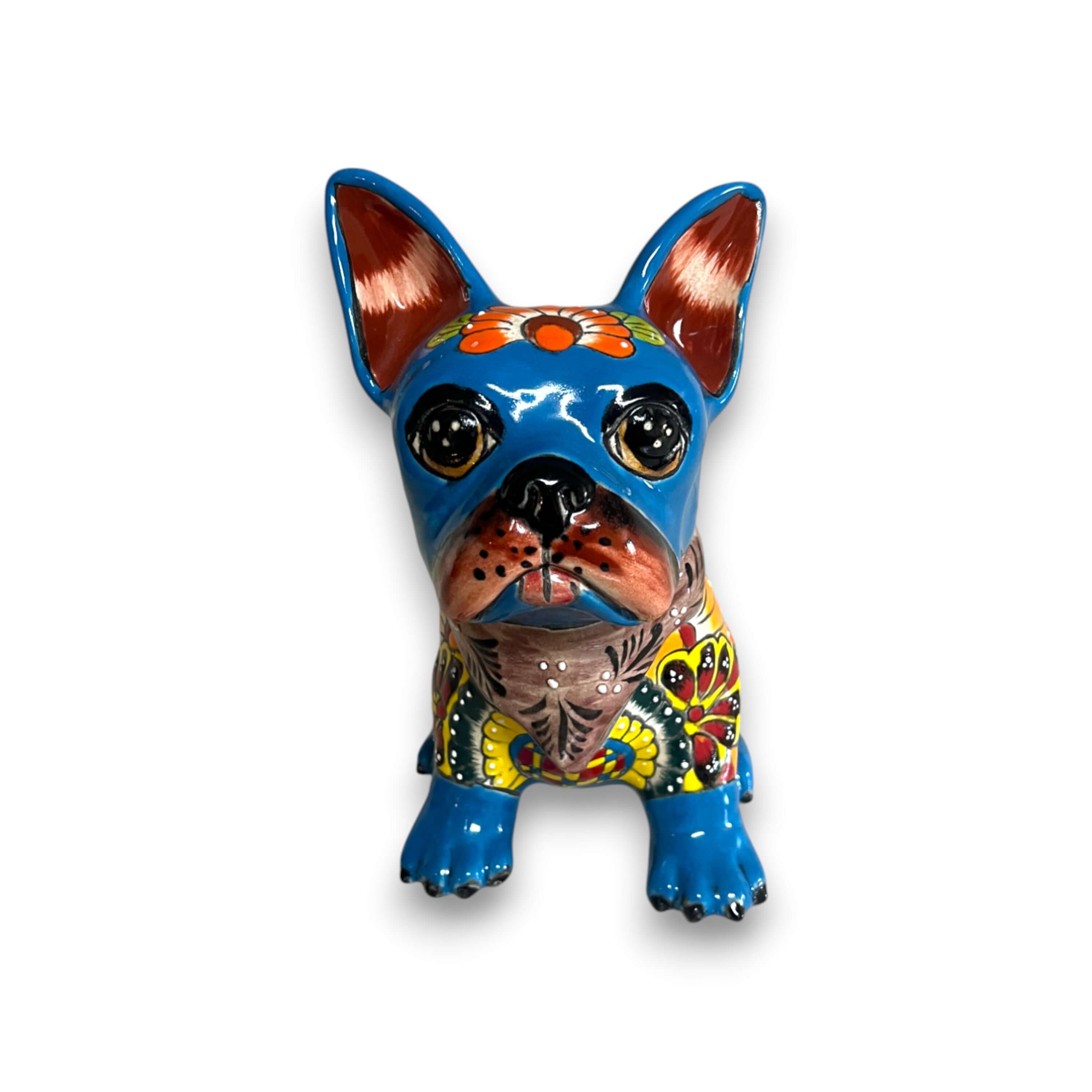 Talavera Figurine | Talavera French Bulldog