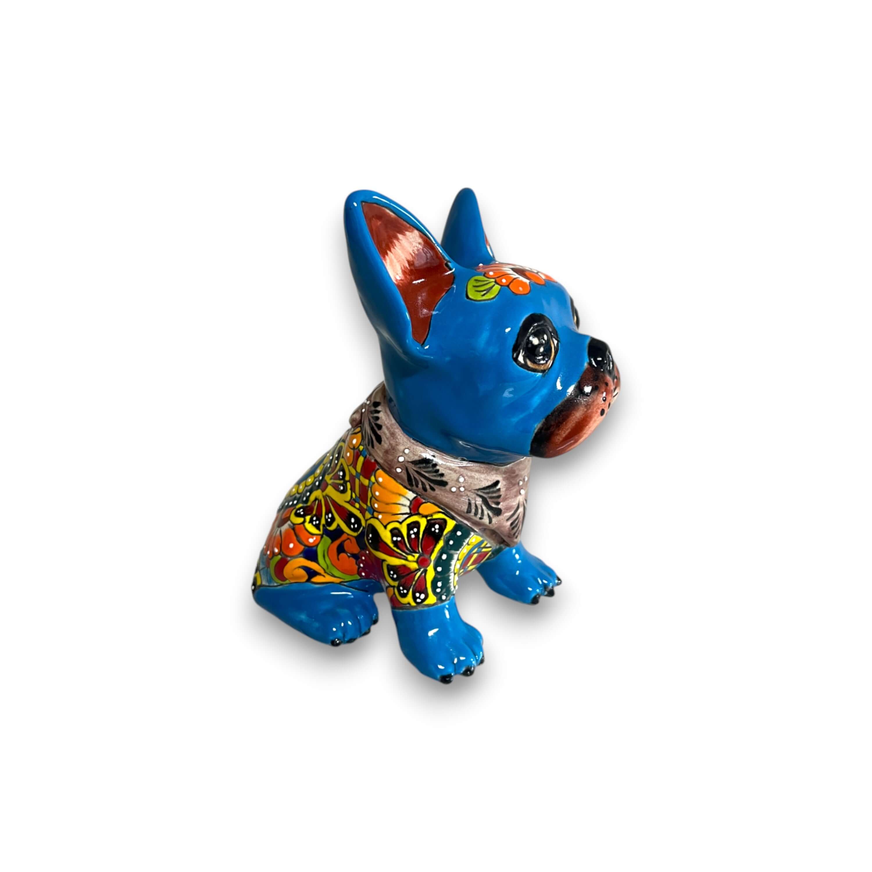 Talavera Figurine | Talavera French Bulldog