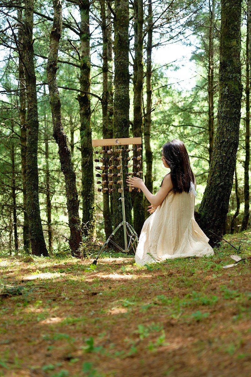 Ornamental Bells | Chimes | Handmade Rainforest Wind Instrument