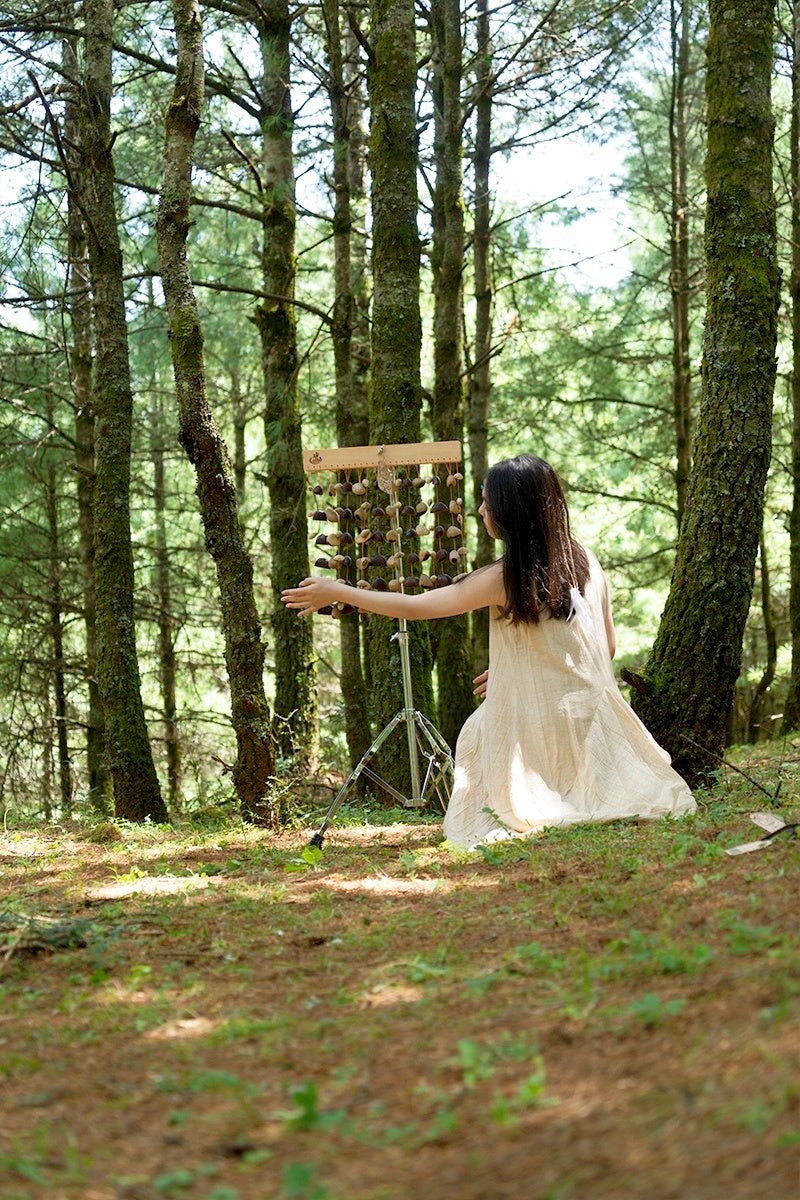 Ornamental Bells | Chimes | Handmade Rainforest Wind Instrument