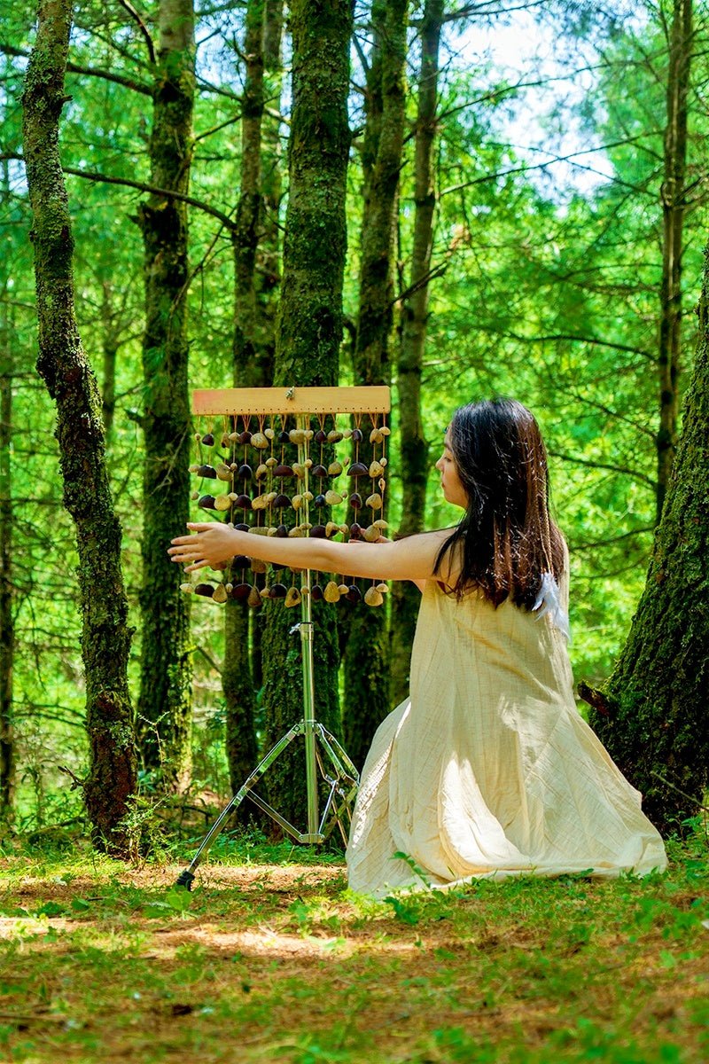 Ornamental Bells | Chimes | Handmade Rainforest Wind Instrument