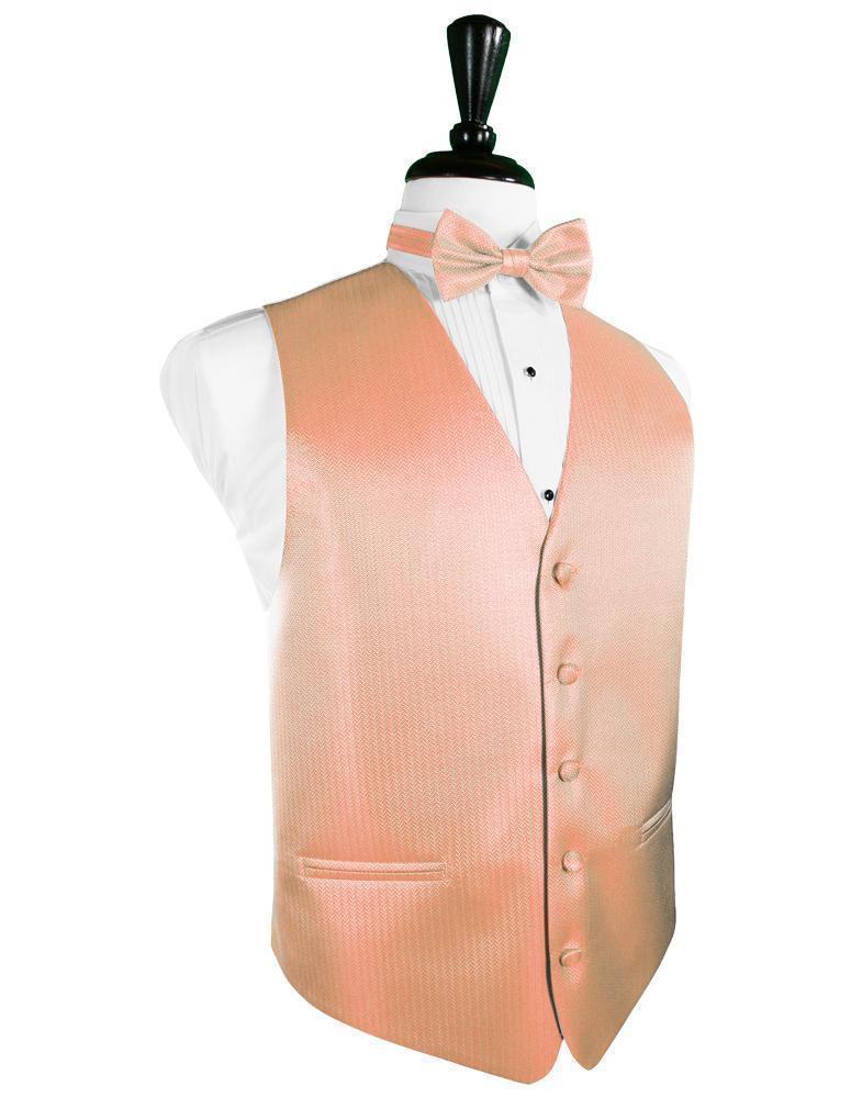 Men's Vest | Herringbone Tuxedo Vest 2