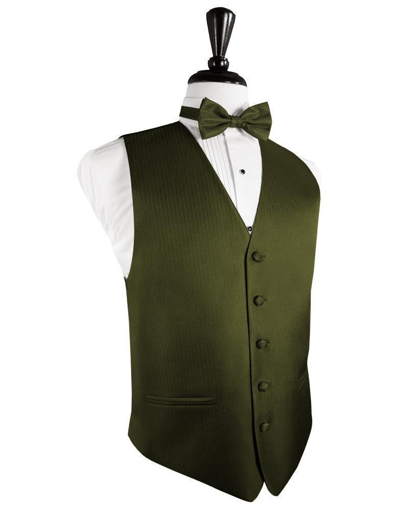 Men's Vest | Herringbone Tuxedo Vest 2