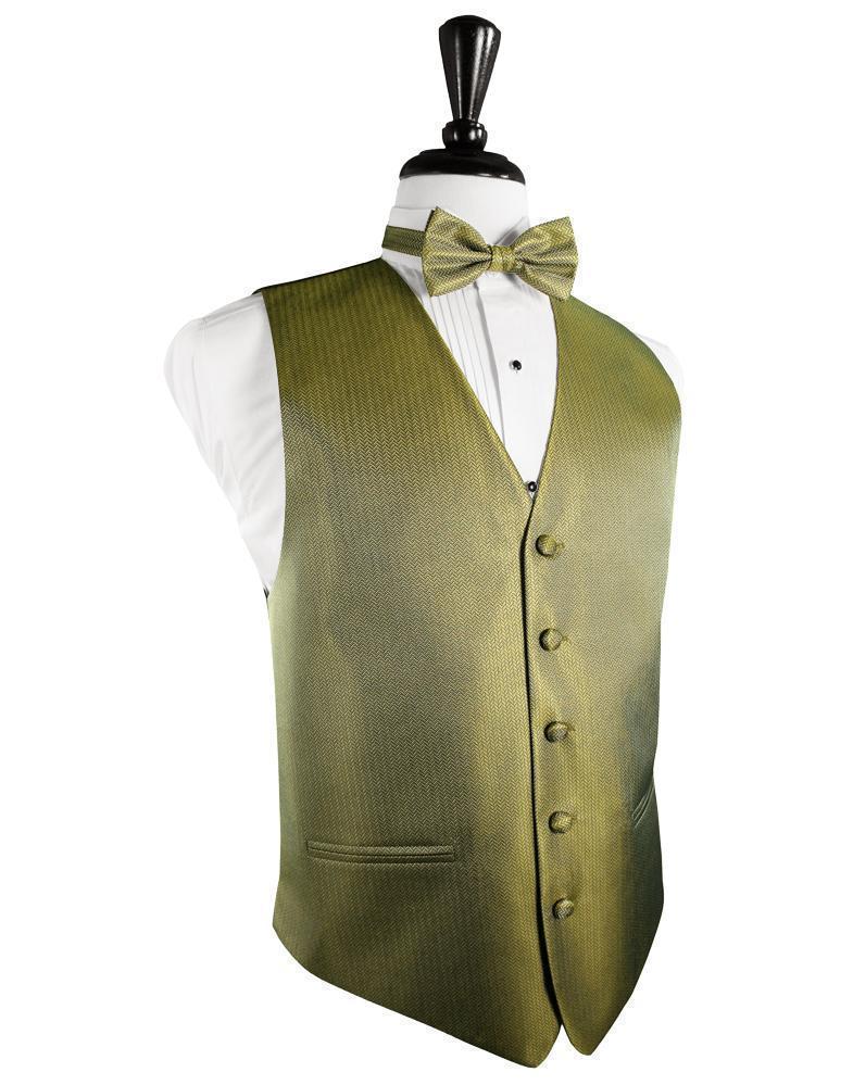 Men's Vest | Herringbone Tuxedo Vest 2
