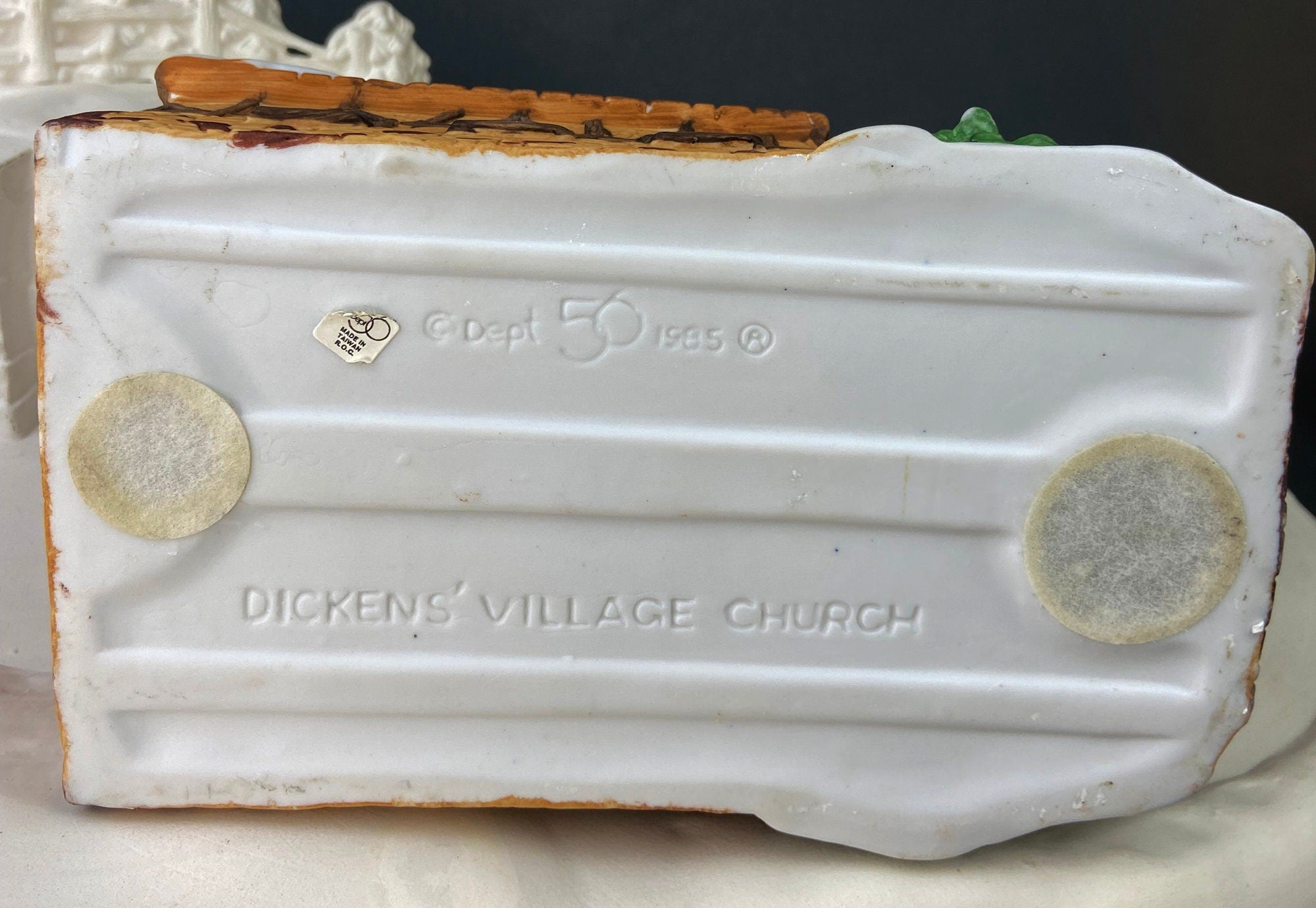 Holiday Village Accessory | Department 56 Dickens Village Illuminated Church Christmas Village