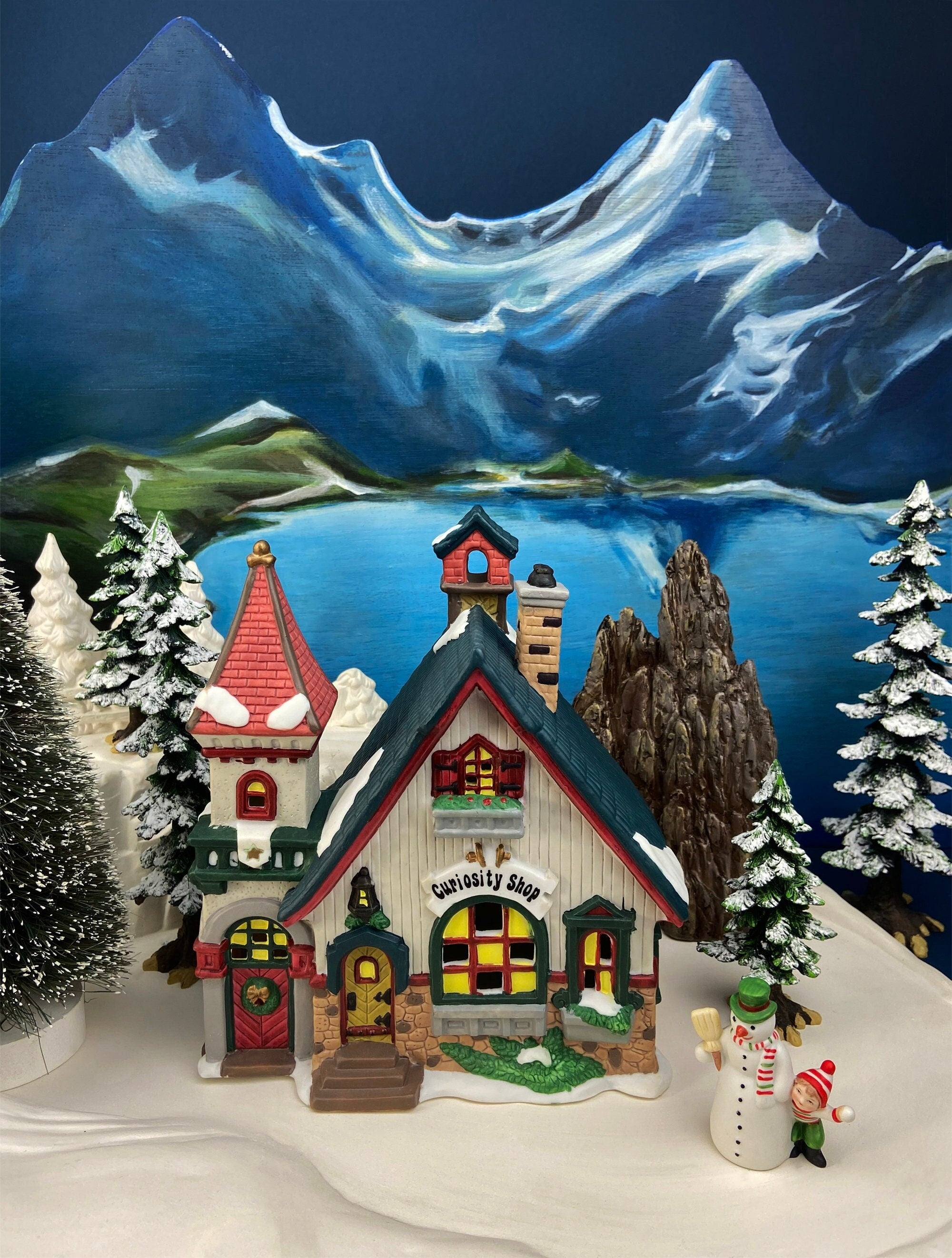 Holiday Village Accessory | Christmas Village House by O'well