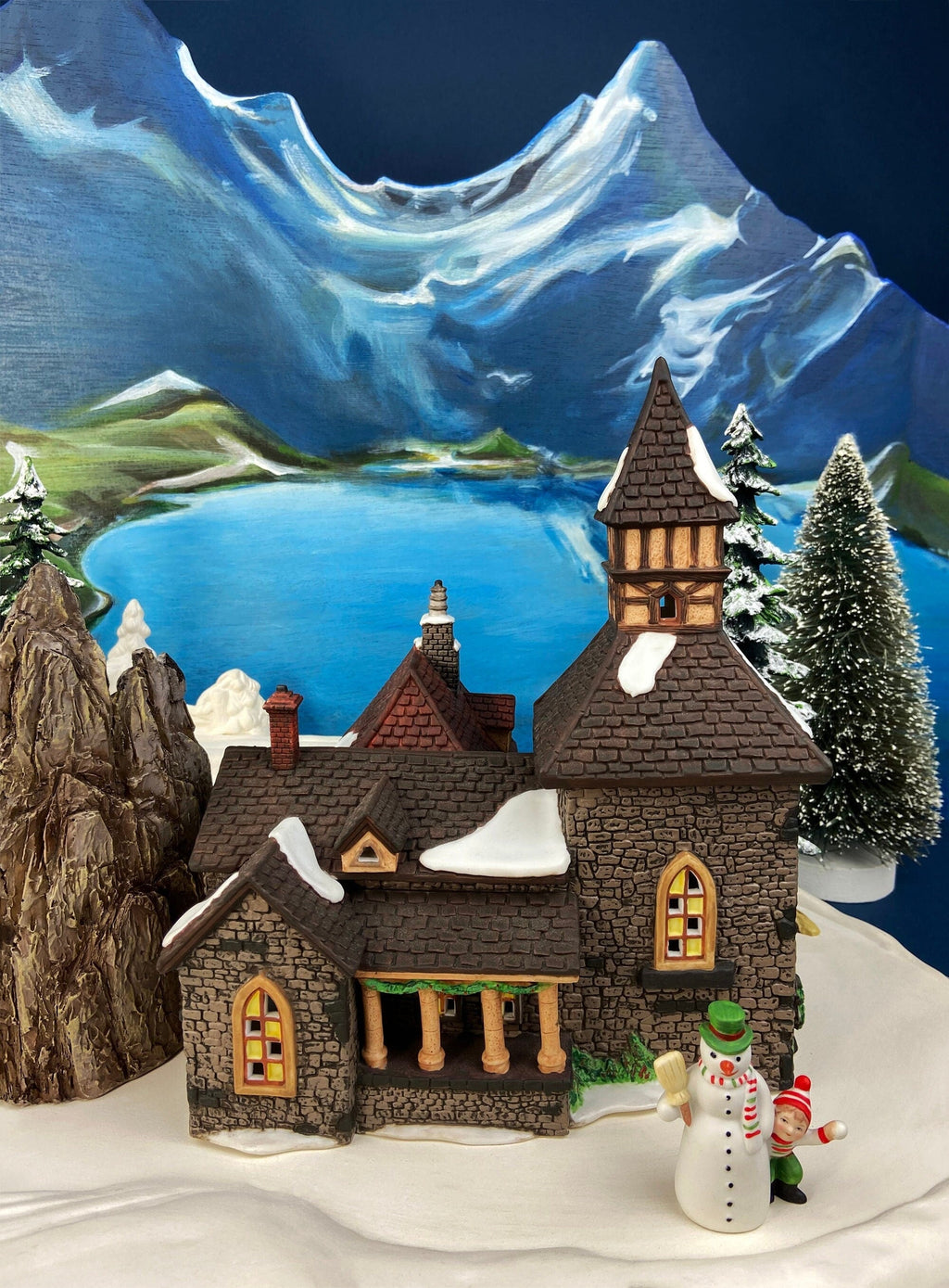 Seasonal & Holiday Decoration | Christmas Village House by Dept 56. Illuminated Nephew