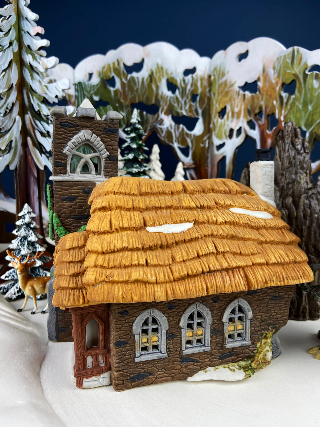 Holiday Village Accessory | Ivy Glen Church by Department 56. Dicken's Village
