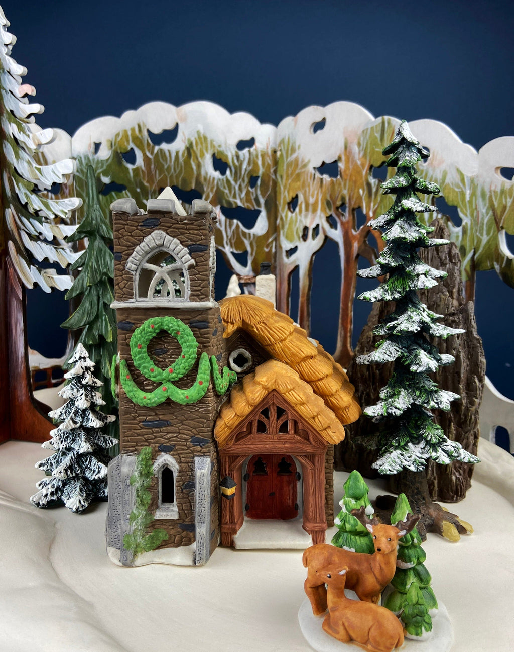 Holiday Village Accessory | Ivy Glen Church by Department 56. Dicken's Village
