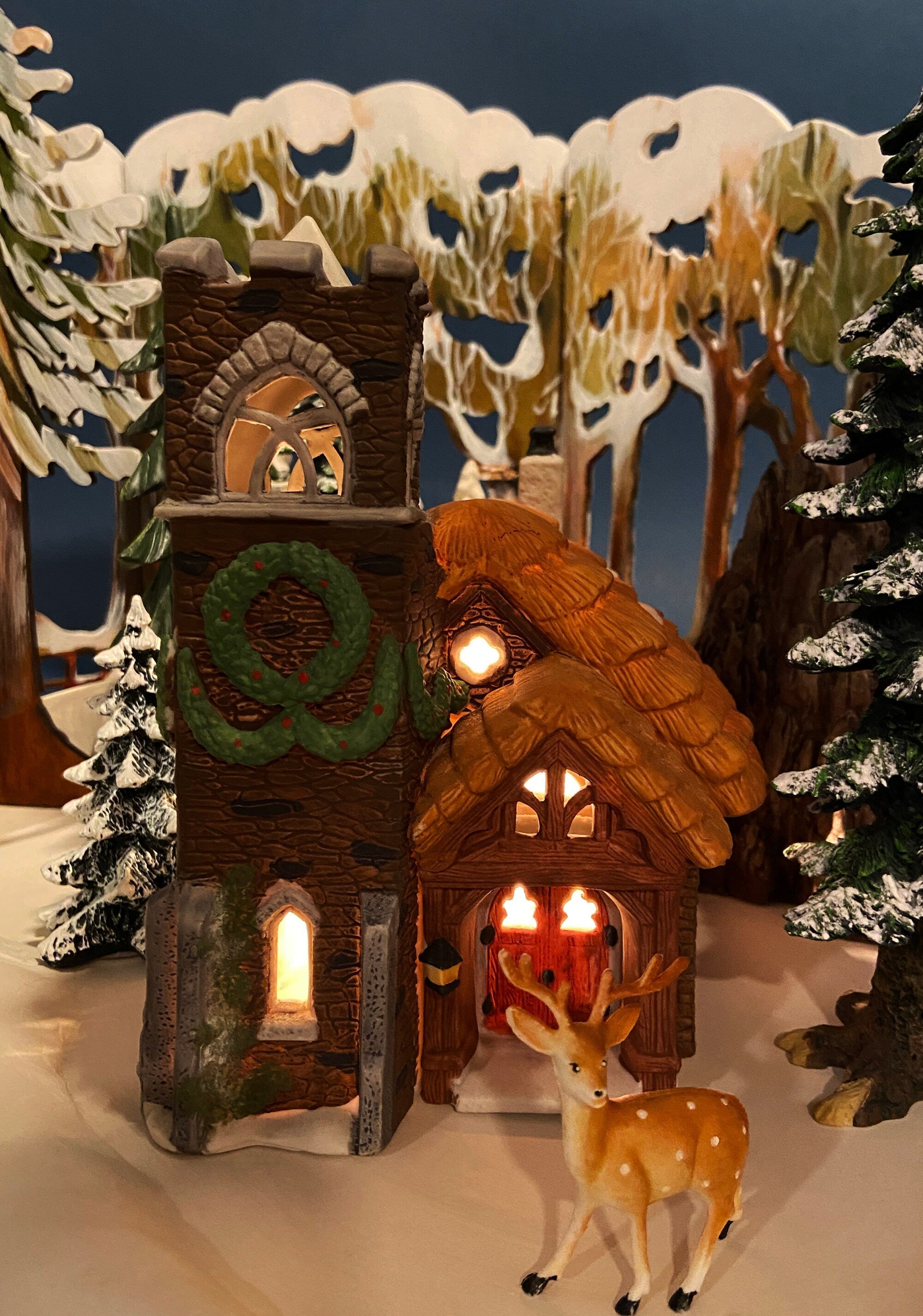 Holiday Village Accessory | Ivy Glen Church by Department 56. Dicken's Village