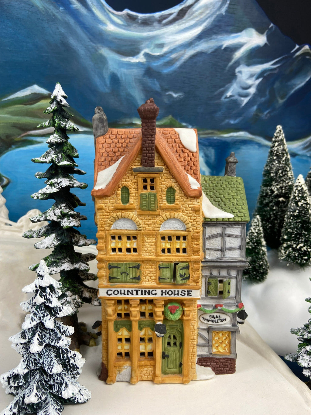 Seasonal & Holiday Decoration | Christmas Village House by Dept 56. Illuminated Nephew