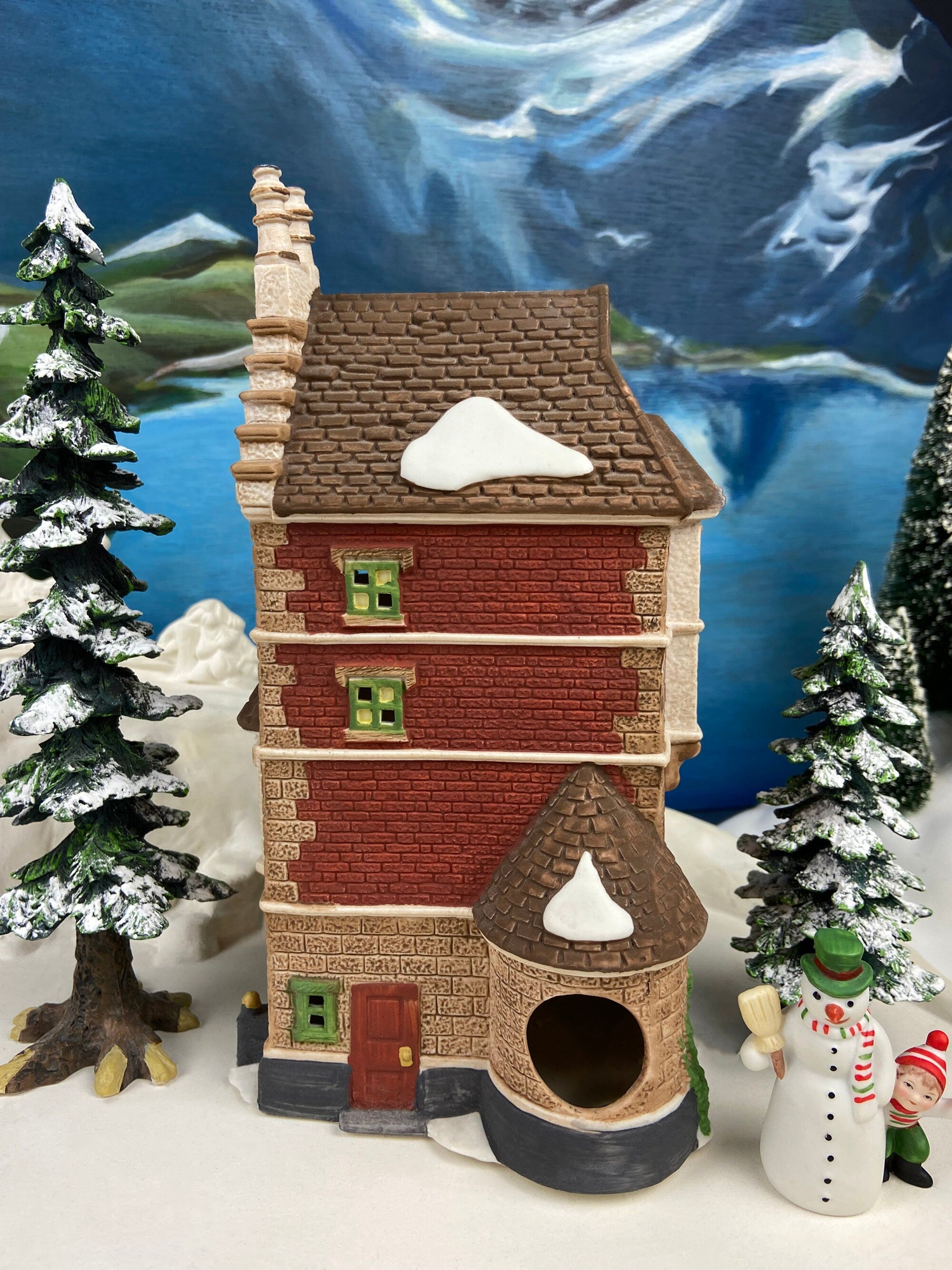 Seasonal & Holiday Decoration | Christmas Village House by Dept 56. Illuminated Nephew