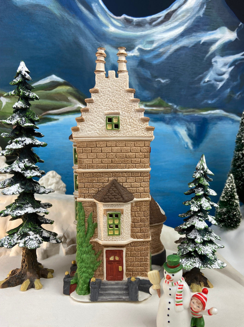 Seasonal & Holiday Decoration | Christmas Village House by Dept 56. Illuminated Nephew