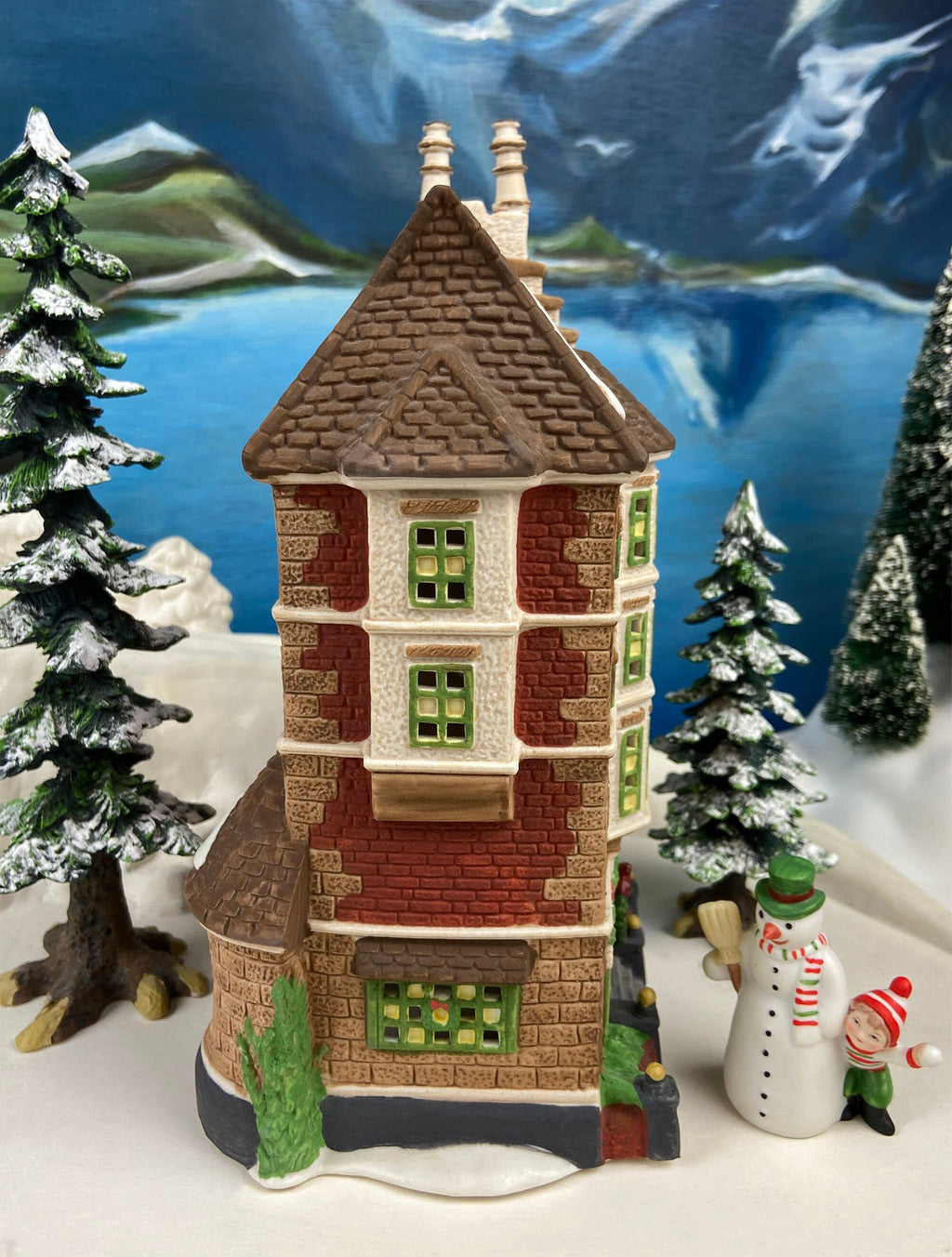 Seasonal & Holiday Decoration | Christmas Village House by Dept 56. Illuminated Nephew