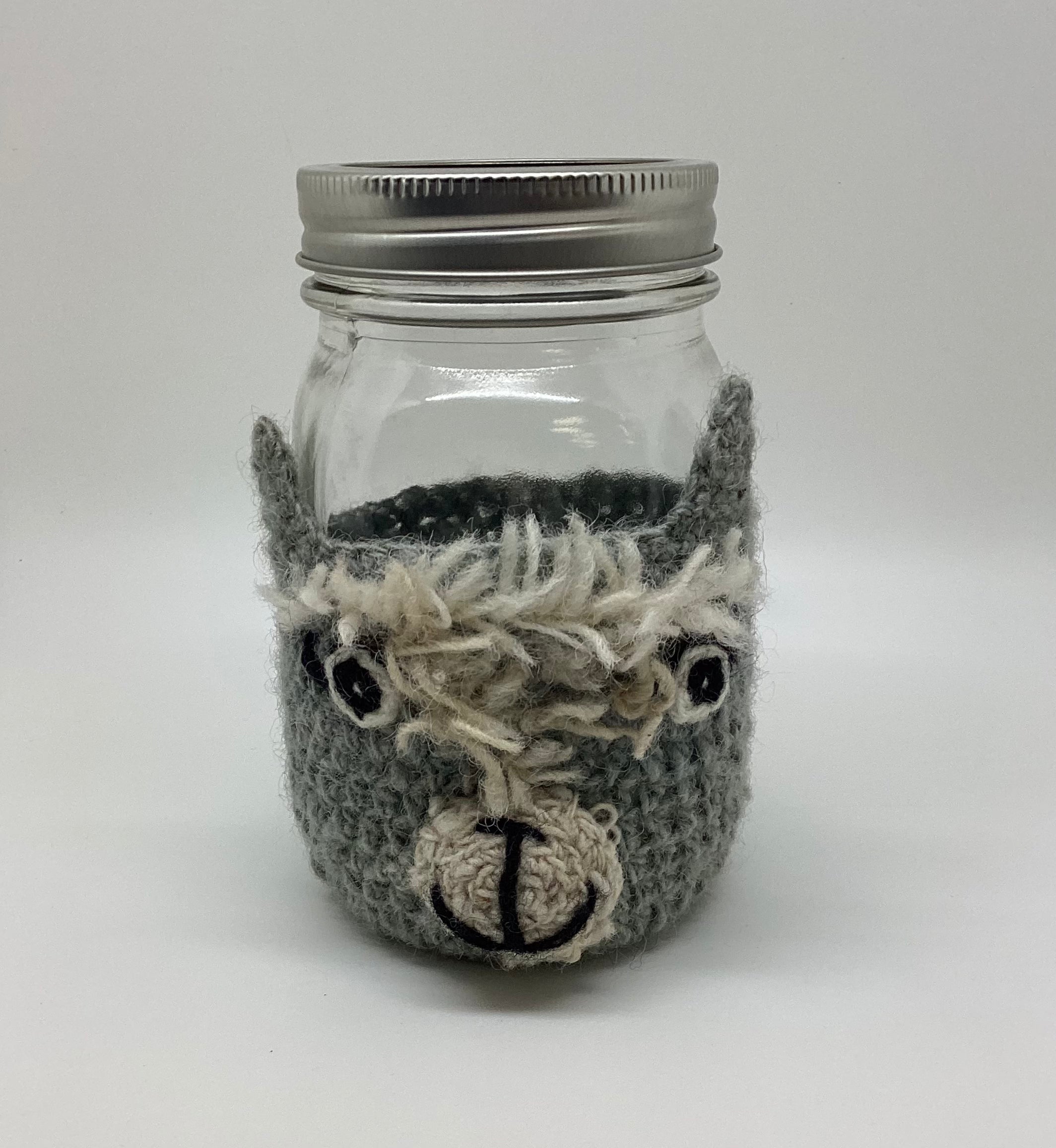 Koozie | Crochet Llama Cup Koozie