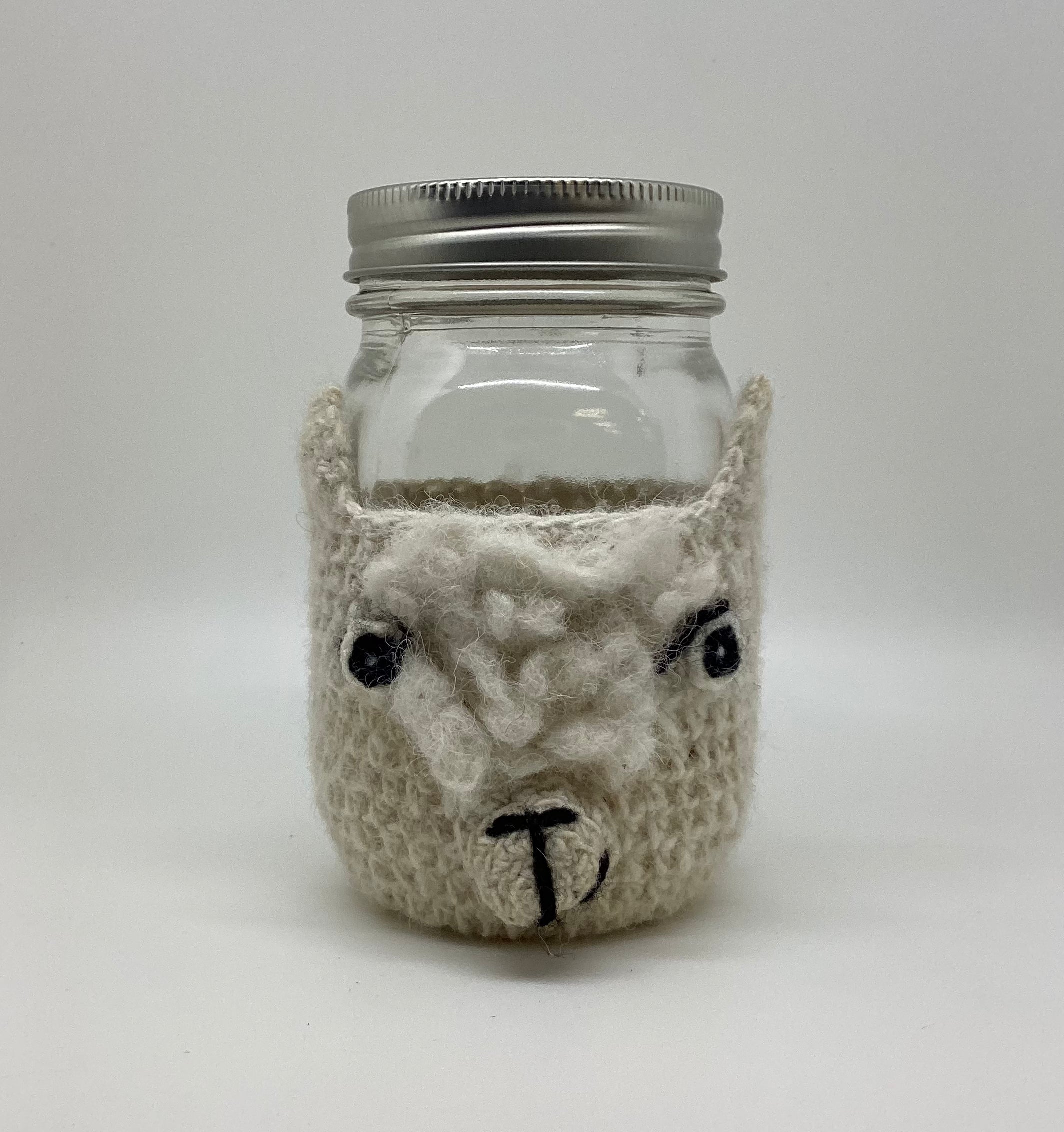 Koozie | Crochet Llama Cup Koozie