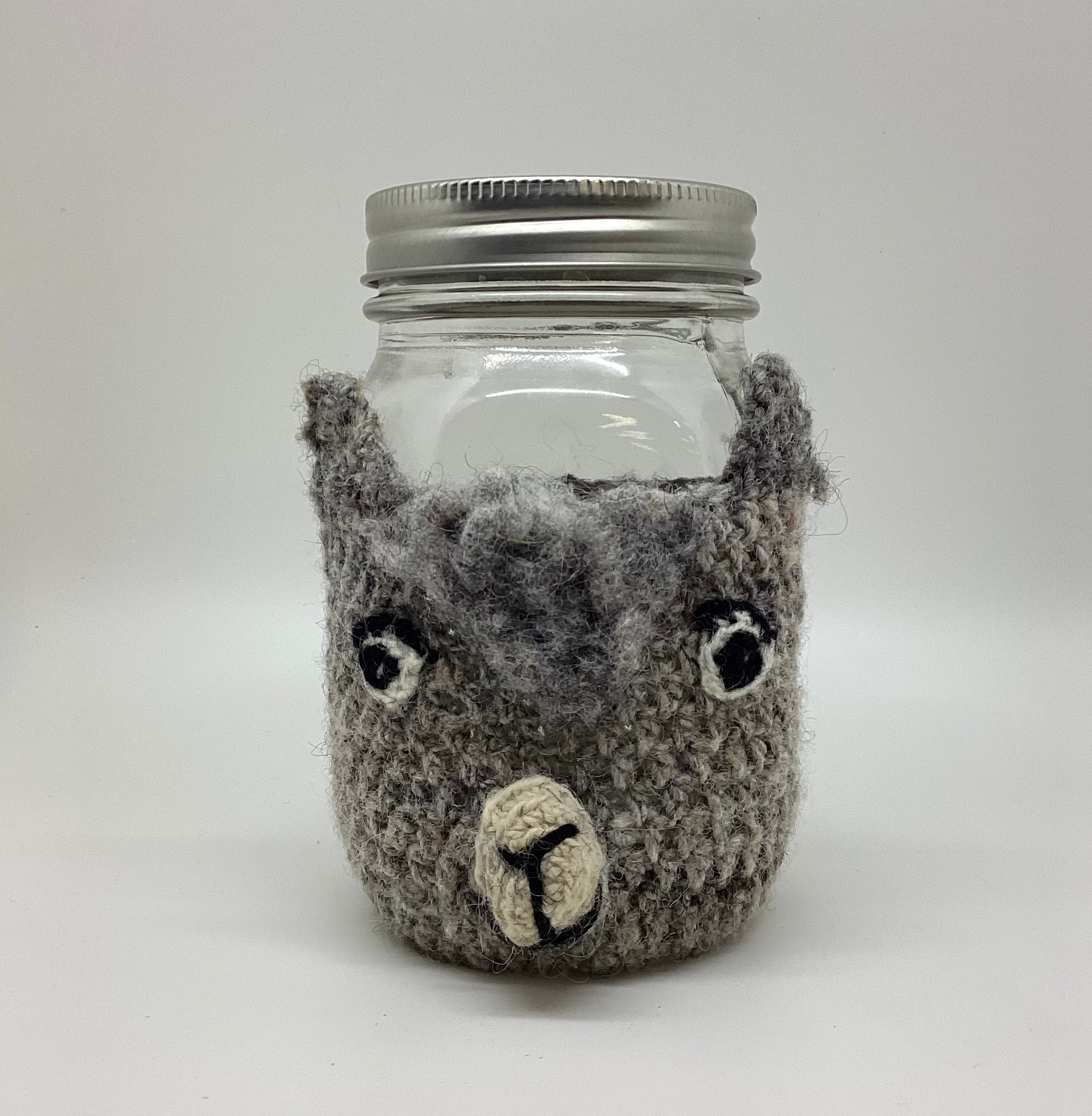 Koozie | Crochet Llama Cup Koozie
