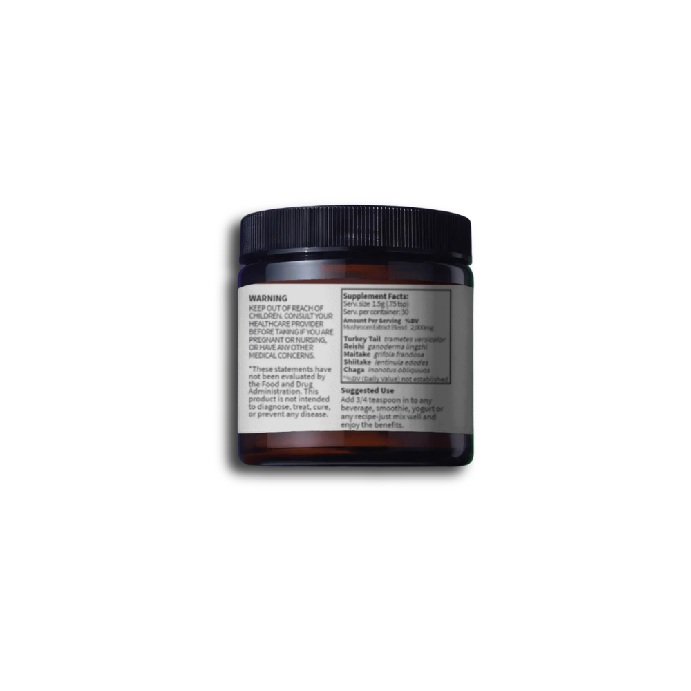 Dried/ Powdered Mushroom | Immunity Blend – Mushroom Extract Powder
