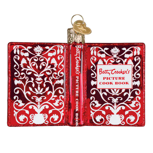 Ornament | Betty Crocker Cookbook Ornament