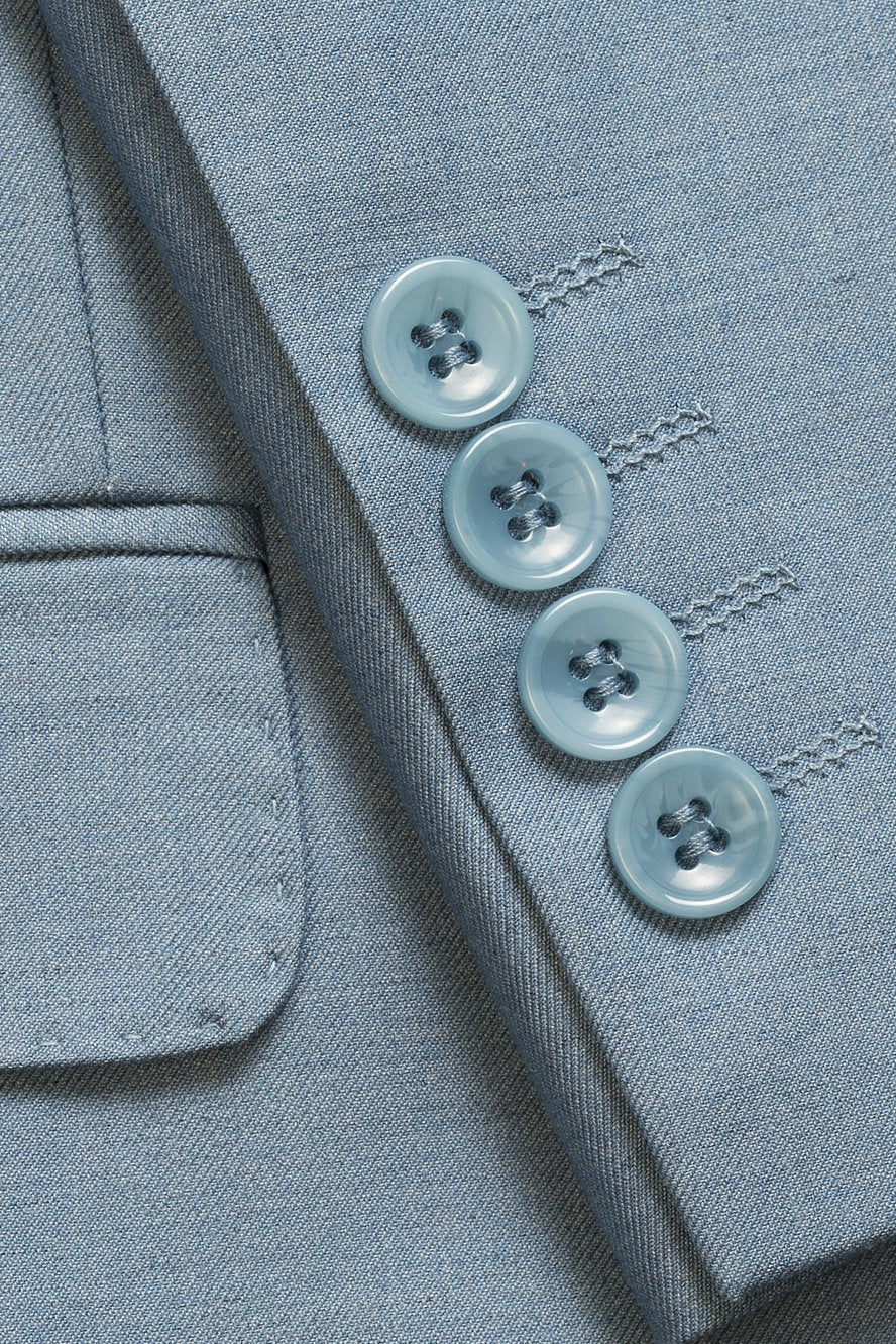 Men's Suit | "kennedy" Light Blue Suit Jacket