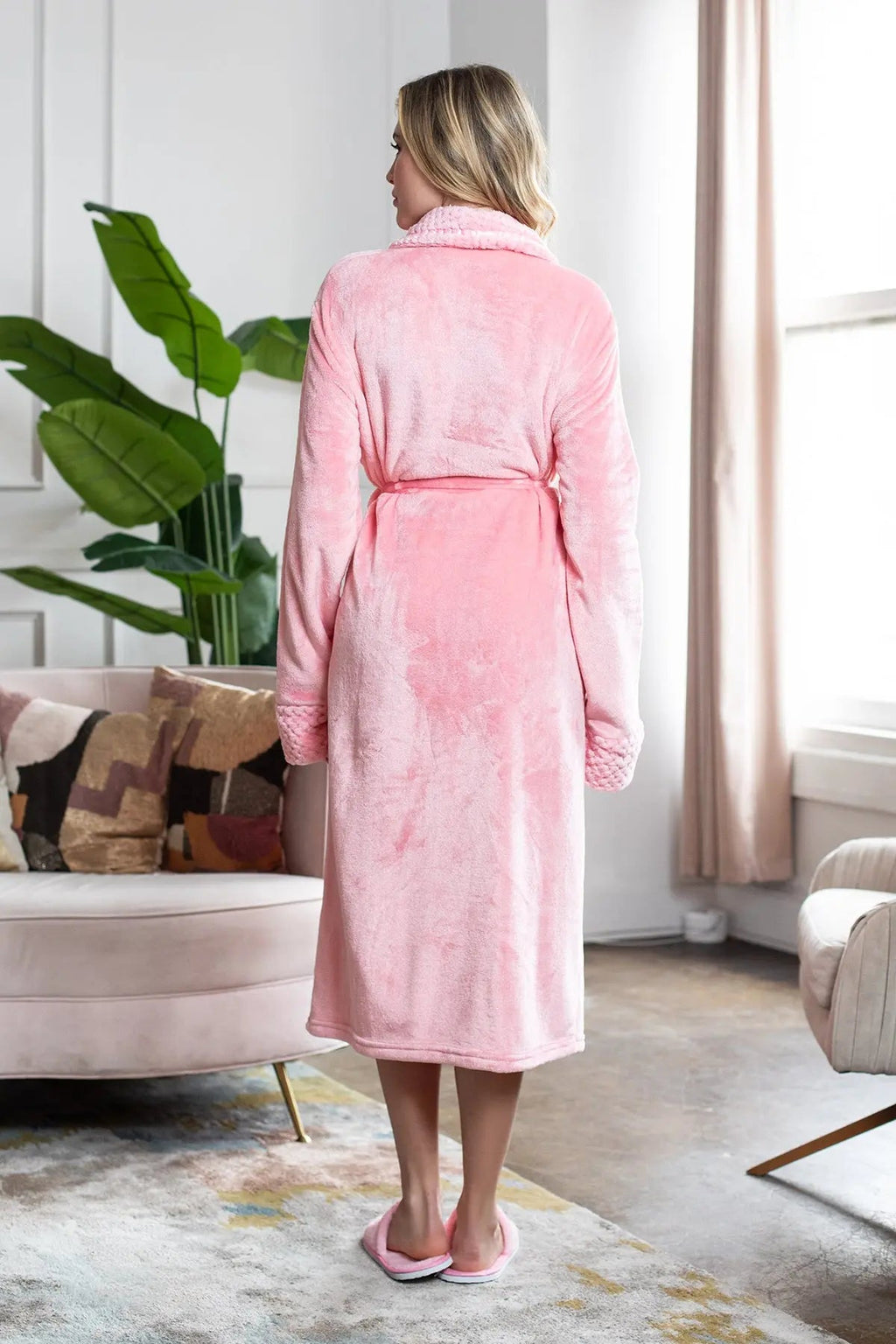 Women'S Ultra Soft Plush Bathrobe