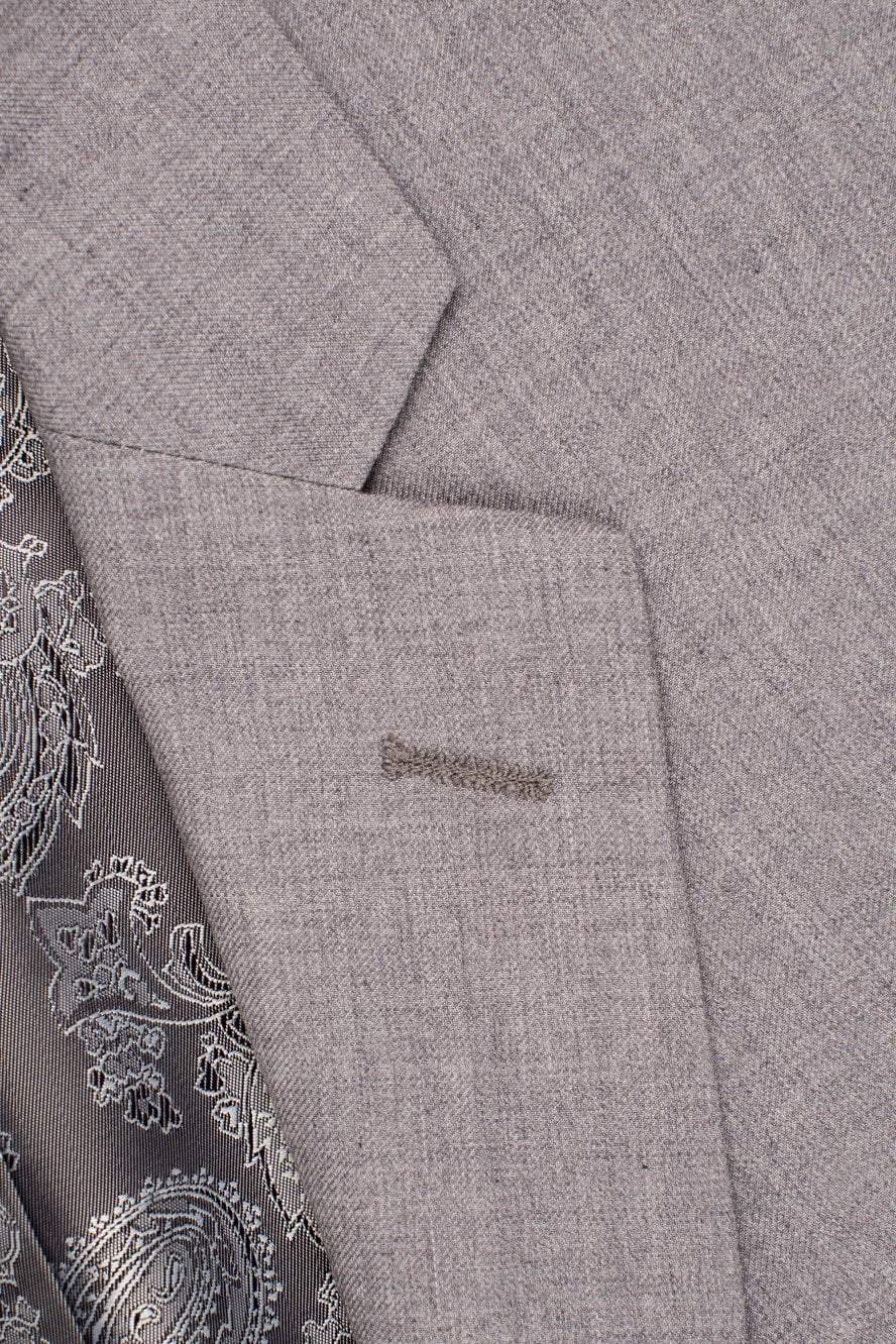 Men's Suit | "madison" Heather Grey Suit Jacket Notch (separates)