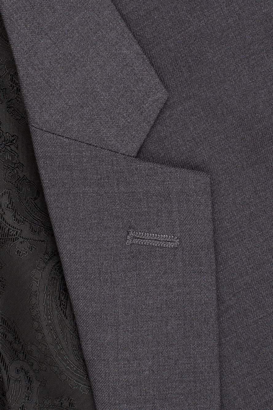 Men's Suit | "madison" Steel Grey Suit Jacket Notch (separates)