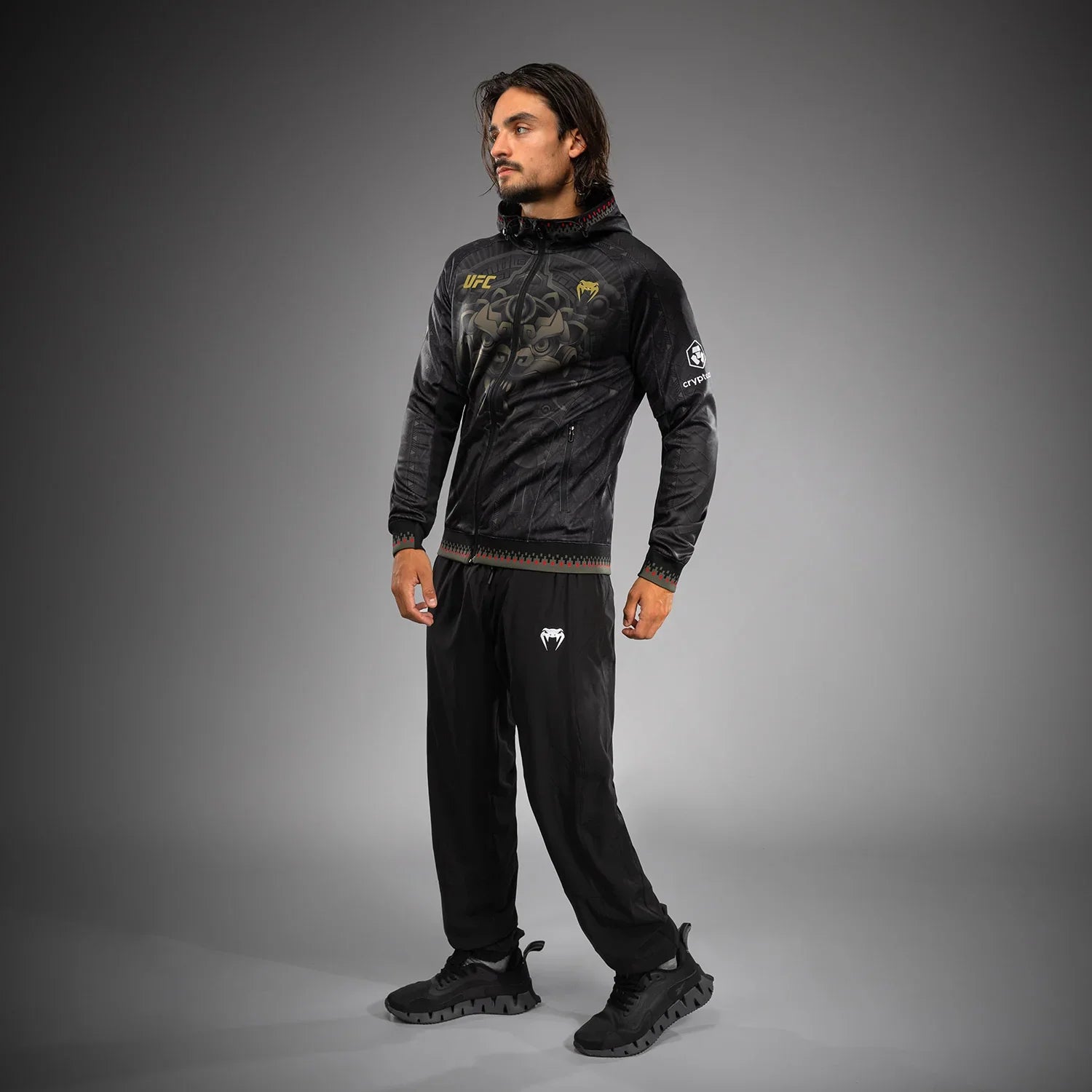 Noche 2.0 UFC Authentic Fight Night Walkout Zip-up Hoodie