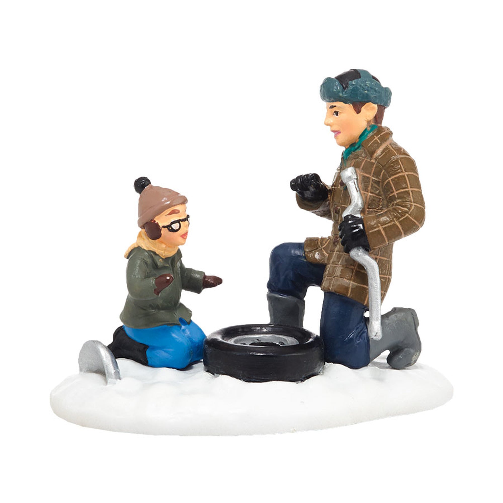 Oh, Fudge! is a Christmas village decor piece suited for seasonal displays, collector shelves, holiday scenes, and festive gifting.