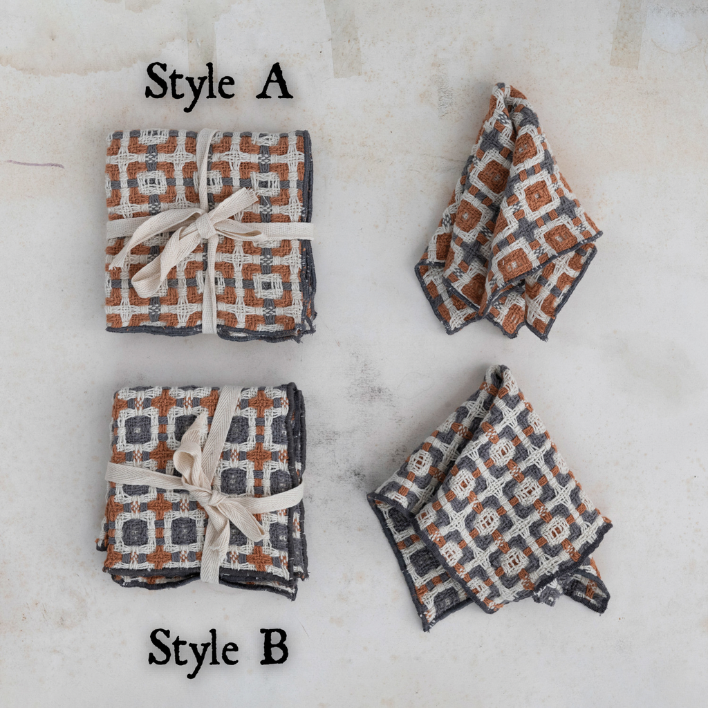 Kitchen & Bath | Cotton Dobby Dish Cloths (set of 3)