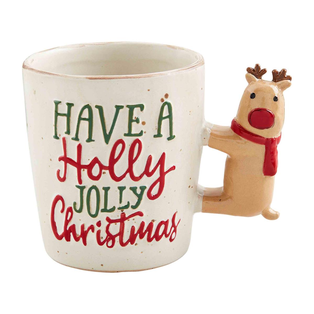 Mug | Christmas Figure Stoneware Handle Mugs