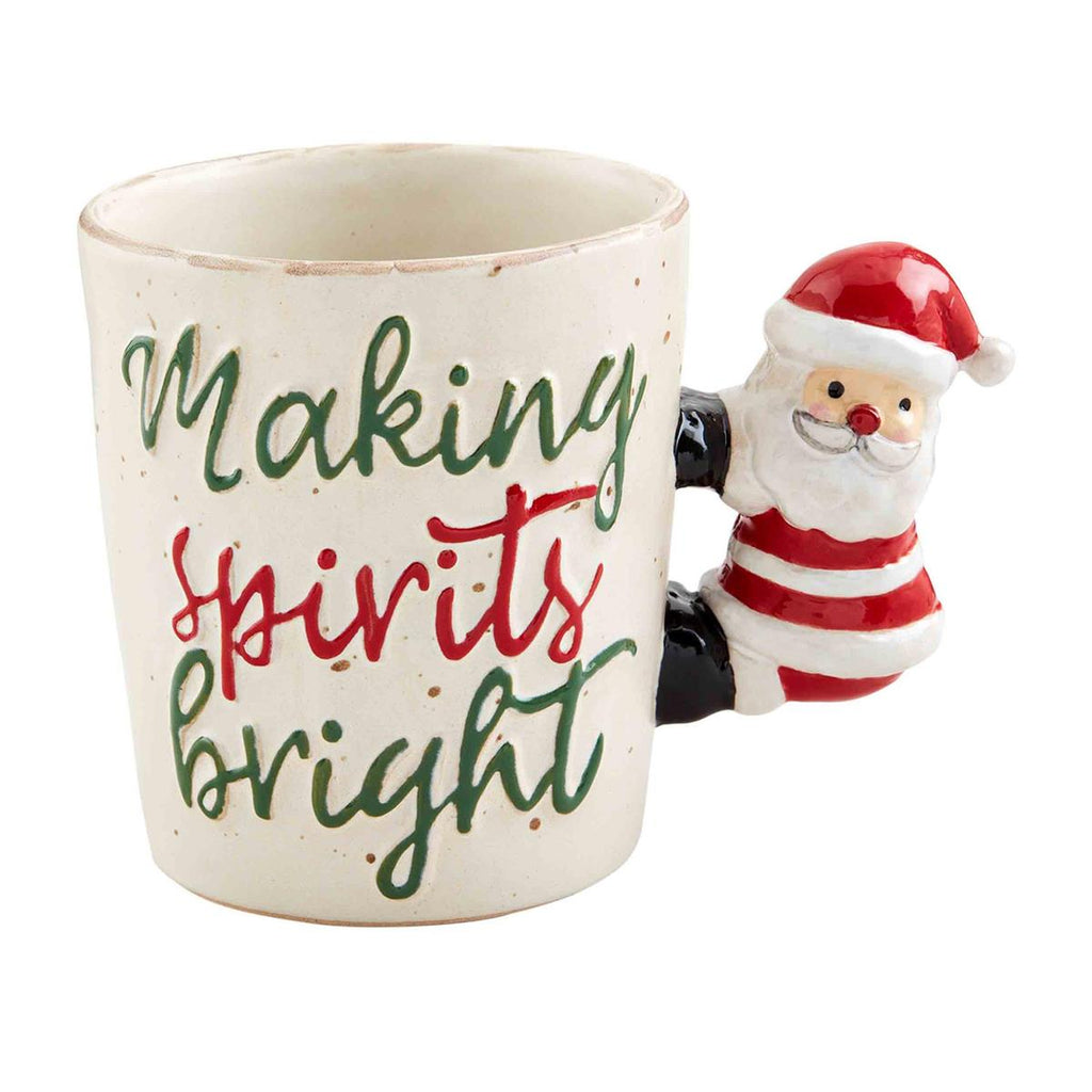 Mug | Christmas Figure Stoneware Handle Mugs