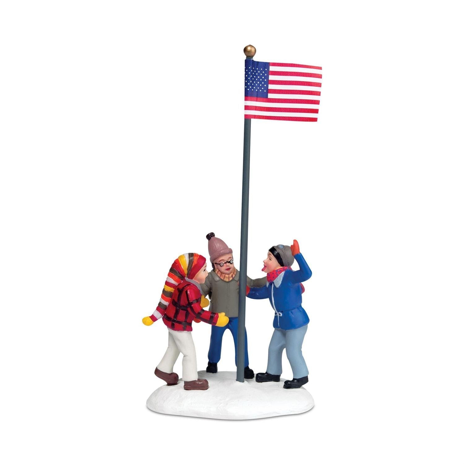 A Christmas Story Village Triple Dog Dare is a Christmas village decor piece suited for seasonal displays, collector shelves, holiday scenes, and festive gifting.