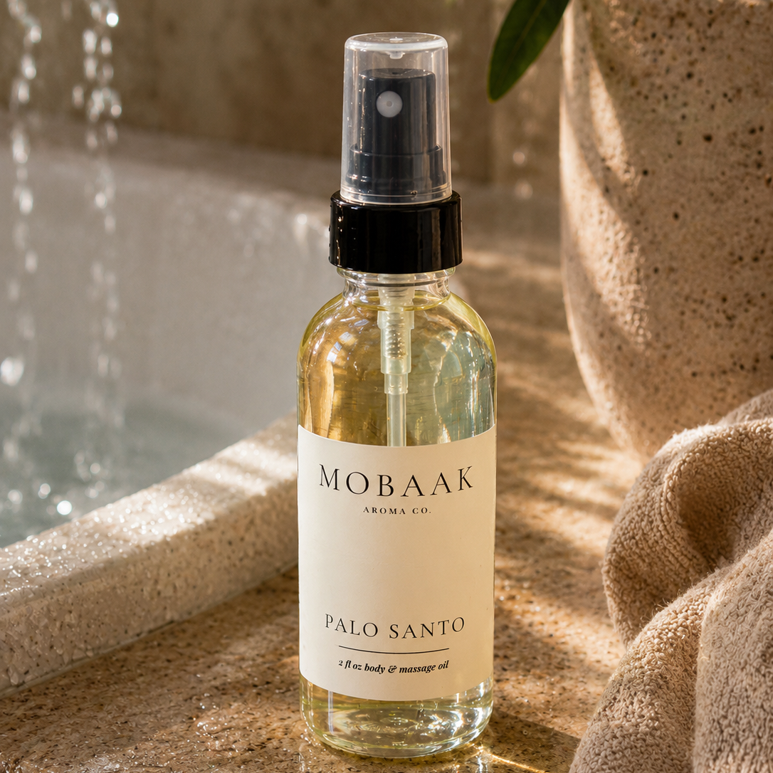 Travel Body Oil | Palo Santo Travel Body Oil