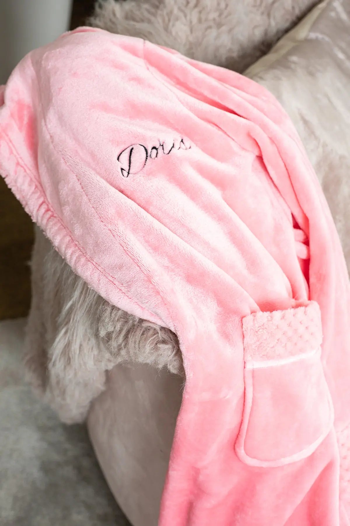Women'S Ultra Soft Plush Bathrobe