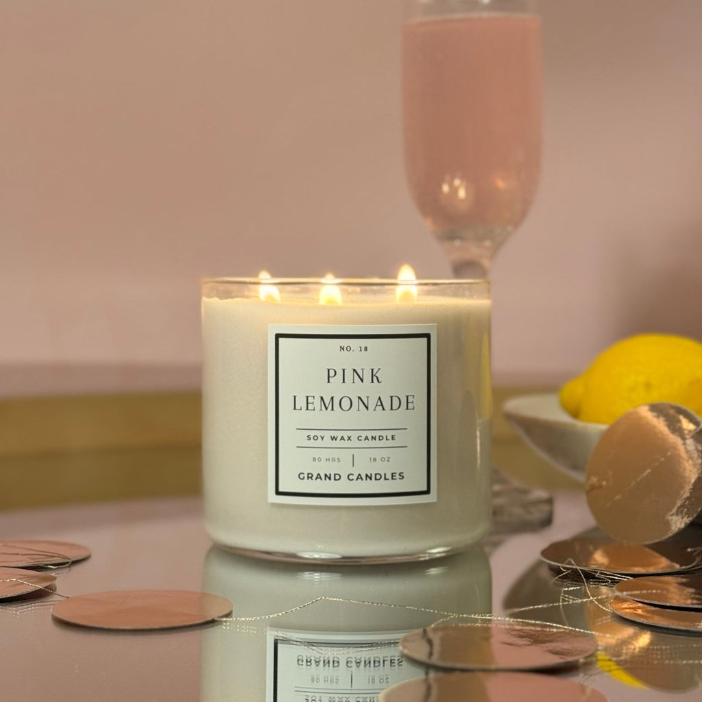 Pink Lemonade Candle is a scented candle suited for cozy rooms, quiet routines, reading nooks, and thoughtful home-fragrance gifting.