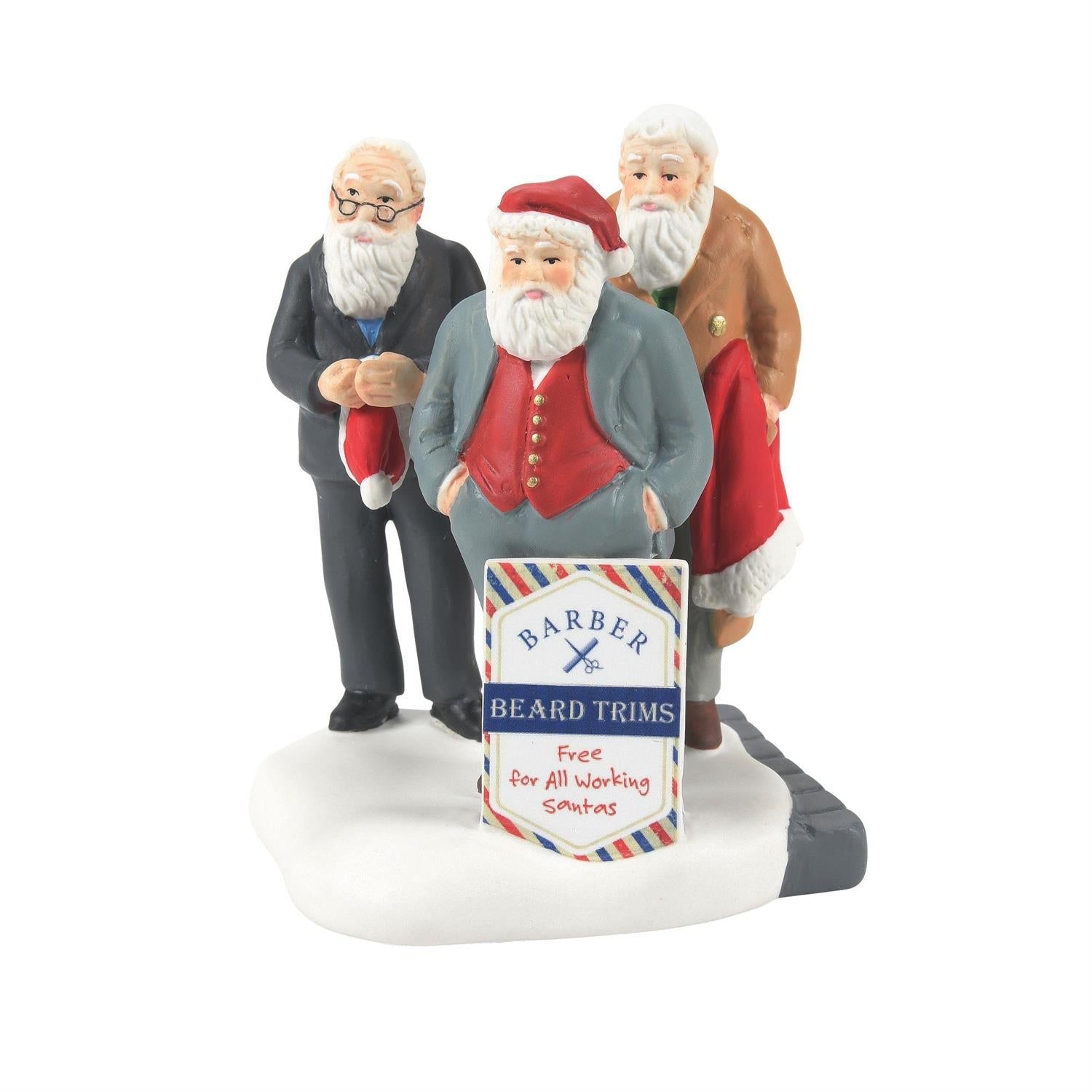 A Shave in Time for Christmas is a decorative figurine selected for shelves, mantels, tabletops, Halloween displays, collector groupings, and whimsical home accents. The tabletop figurine format works for shelves, mantels, seasonal displays, and small decorative groupings. A giftable choice for shoppers looking for useful, distinctive, easy-to-display, or easy-to-pair items. Listing details help shoppers compare the item type, use, style, and intended recipient before purchase.