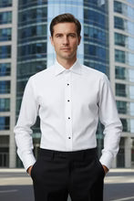 Men's Shirt | "richard" White Spread Collar Shirt