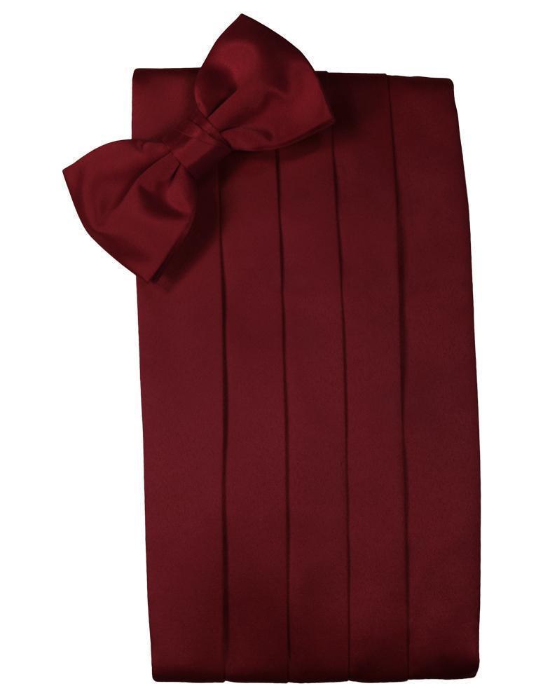 Mens Cummerbund | Set Luxury Satin Cummerbund & Bow Tie