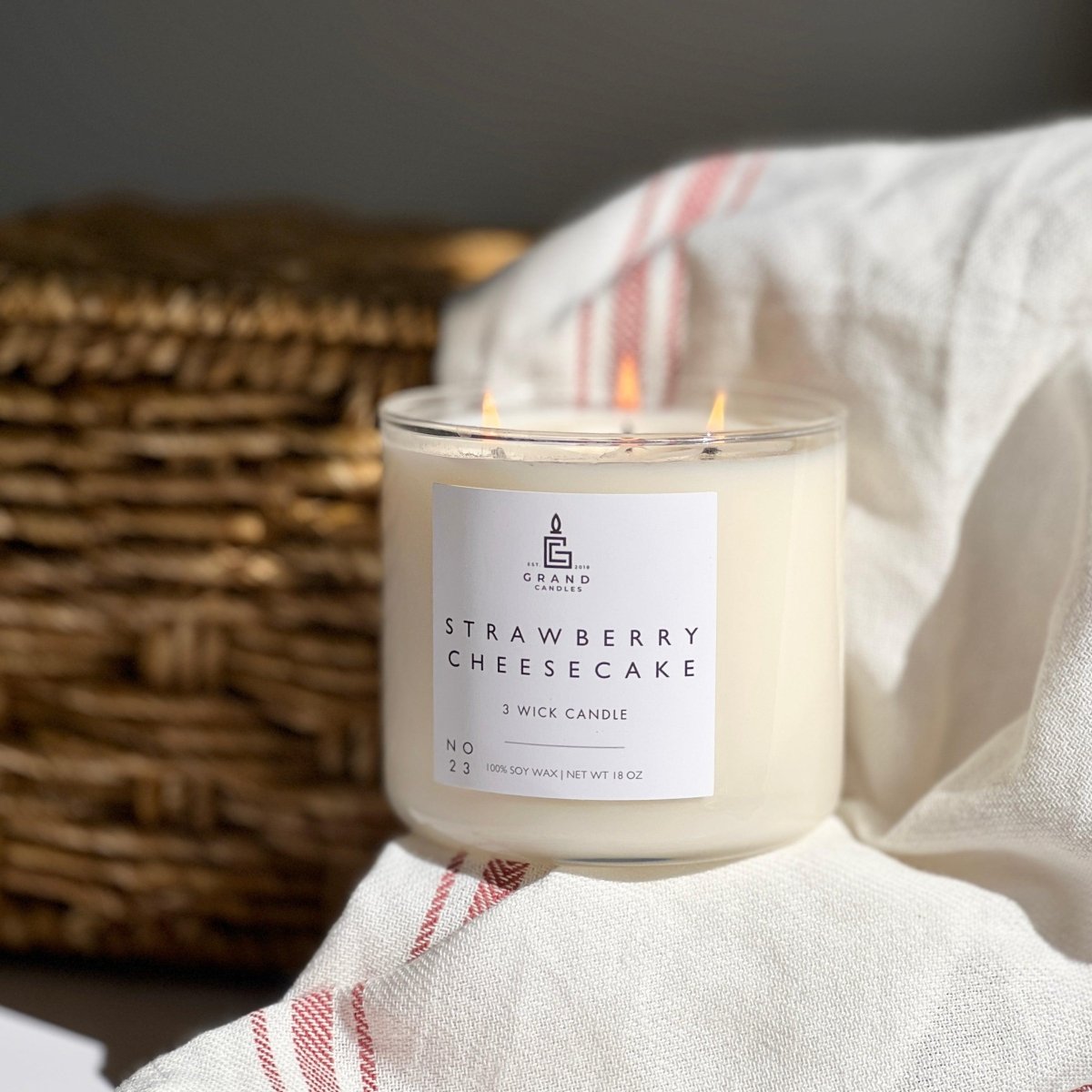 Strawberry Cheesecake Candle is a Honey Badger Books & Boutique candles selected for a clear product fit, gift-ready presentation, and everyday usefulness. Sourced from Grand Candles, it is categorized for shoppers looking for candles without mixing unrelated apparel, book, food, pet, or home-decor signals. Best-fit category: Home & Garden > Decor > Home Fragrances > Candles. This description supports Amazon and marketplace search while keeping the product identity accurate and specific.