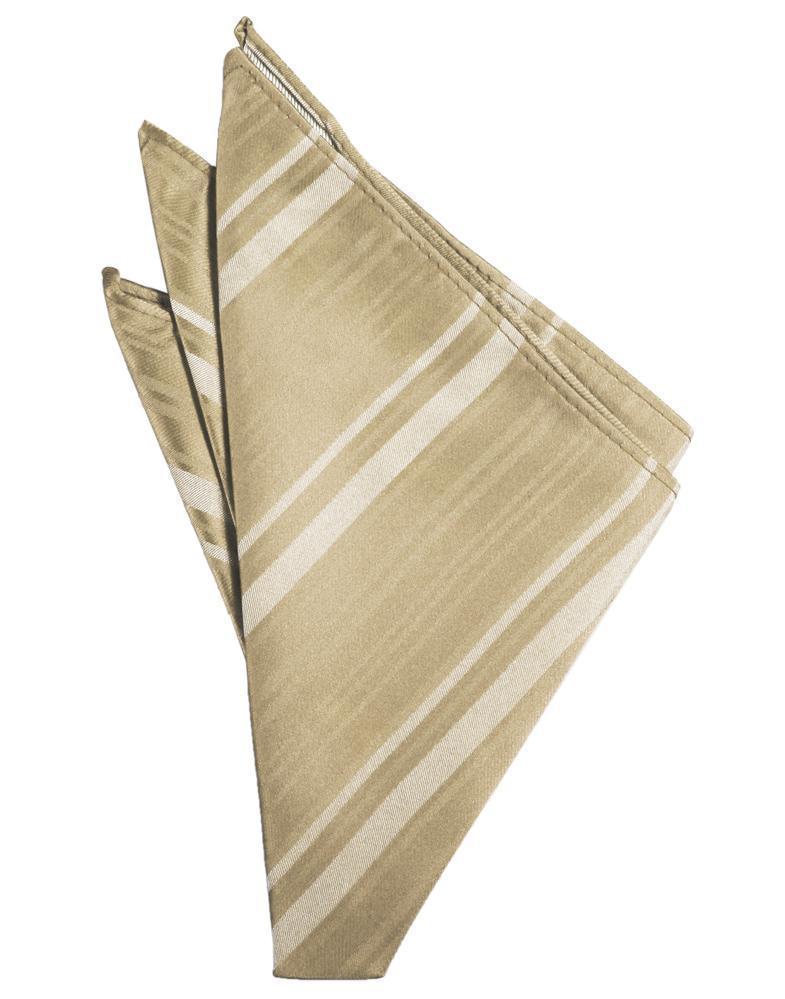 Pocket Square | Striped Satin Pocket Square