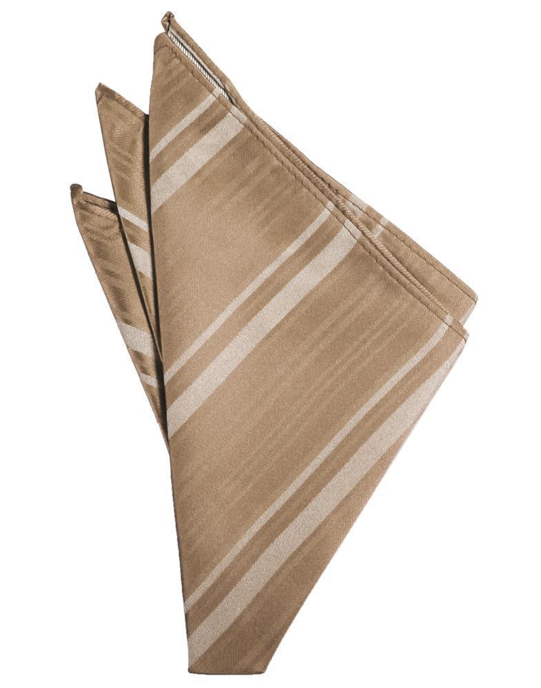 Pocket Square | Striped Satin Pocket Square