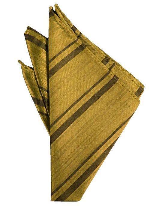 Pocket Square | Striped Satin Pocket Square