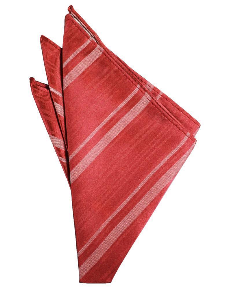 Pocket Square | Striped Satin Pocket Square