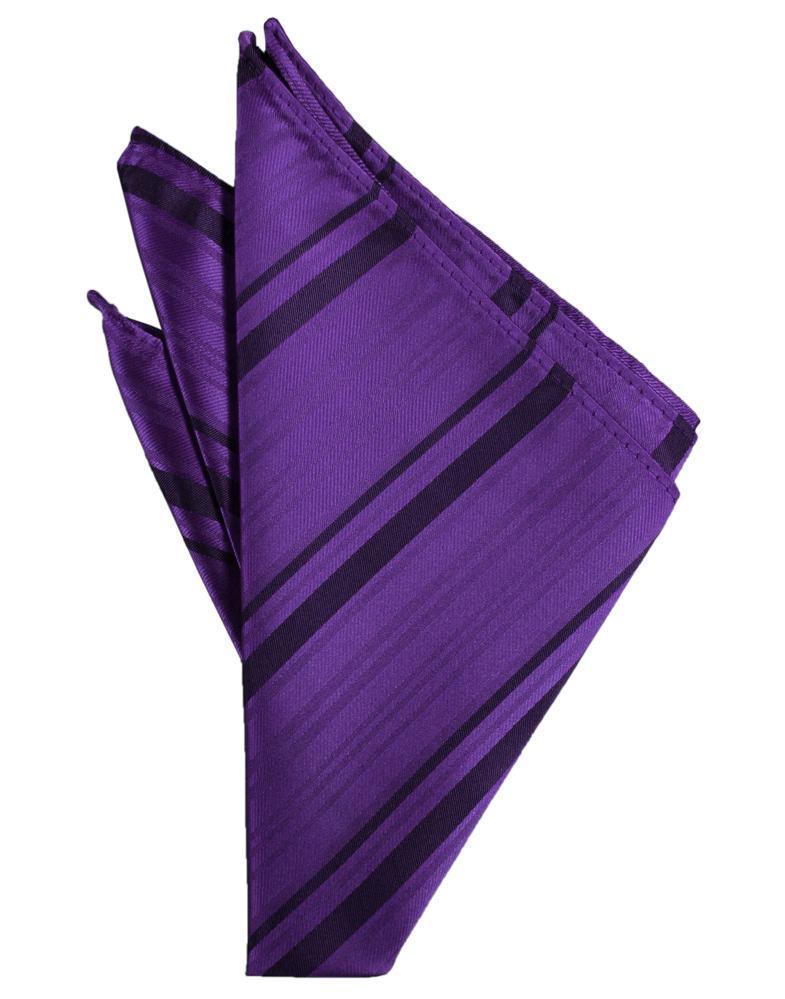 Pocket Square | Striped Satin Pocket Square