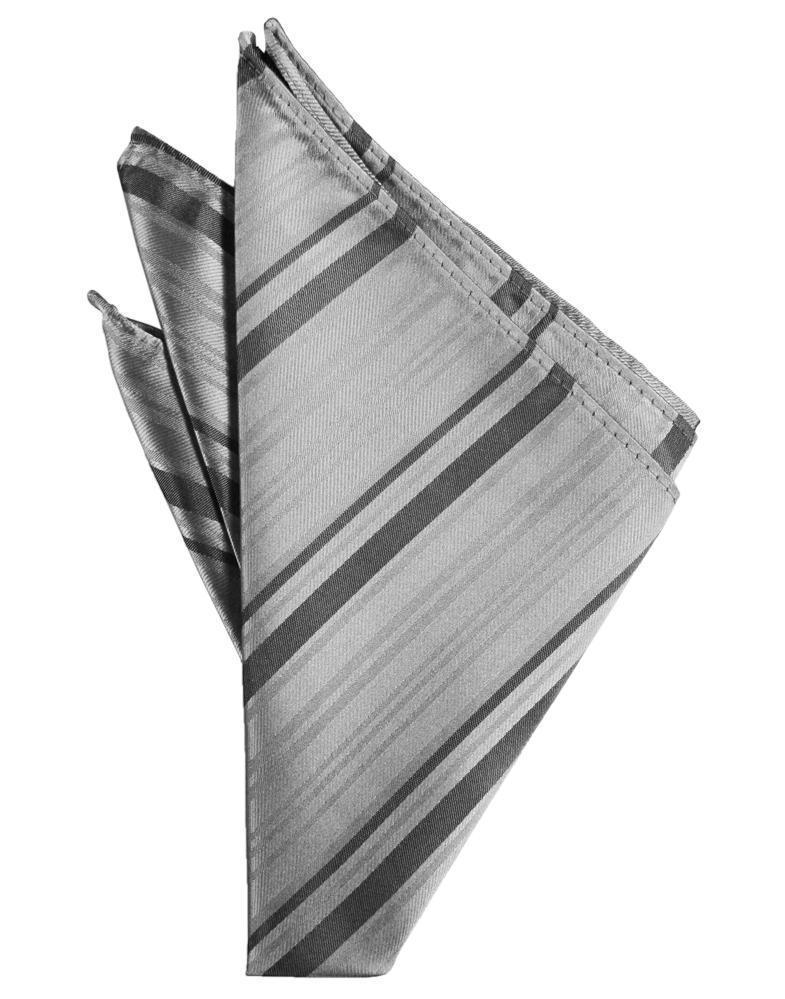 Pocket Square | Striped Satin Pocket Square