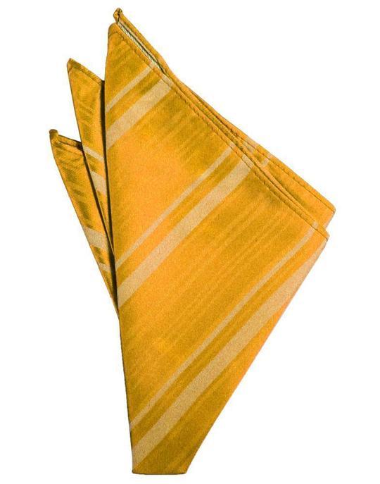 Pocket Square | Striped Satin Pocket Square