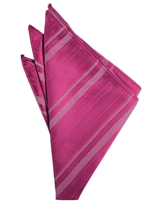Pocket Square | Striped Satin Pocket Square
