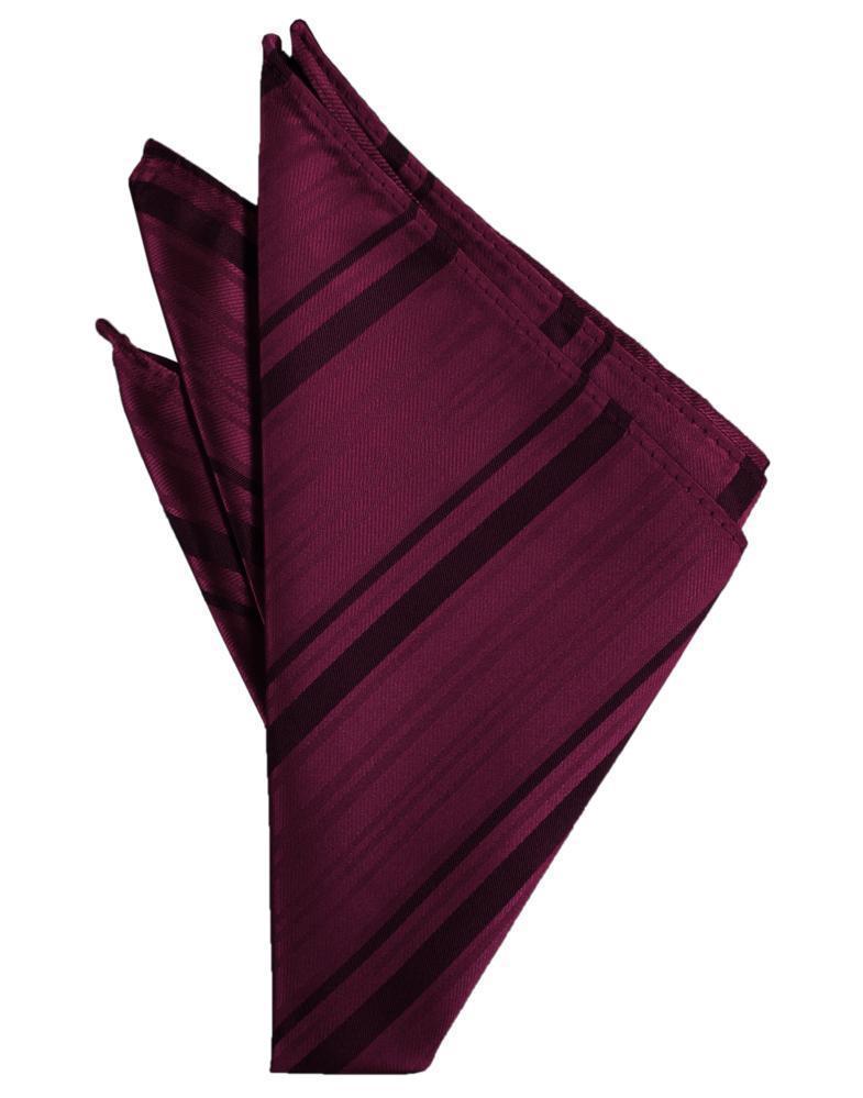 Pocket Square | Striped Satin Pocket Square